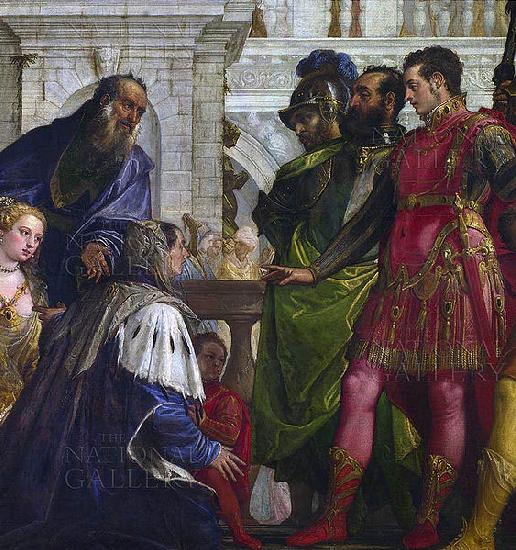 Paolo Veronese Family of persian king Darius before Alexander